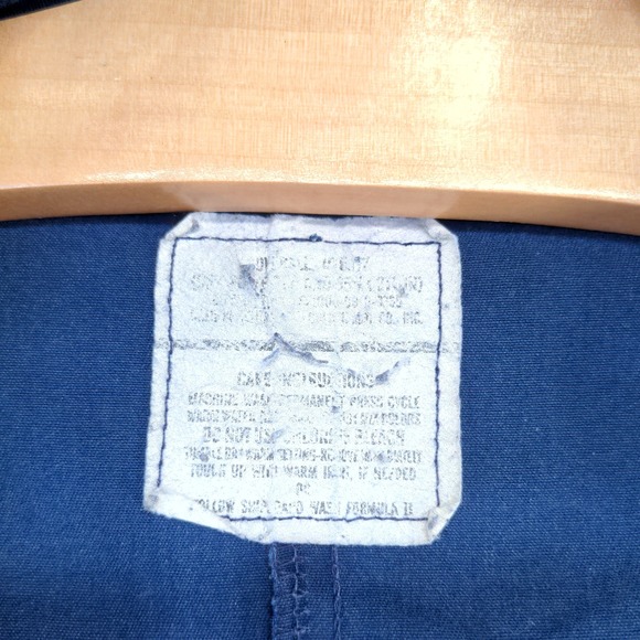 U.S. Navy Men's Utility Coveralls Blue Size 46L Actual 38x29.5 Embroidered - Picture 12 of 16